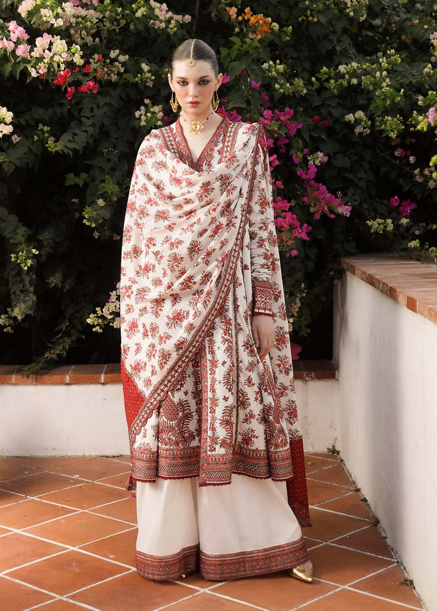 Safaid - Dupatta - Mix & Match