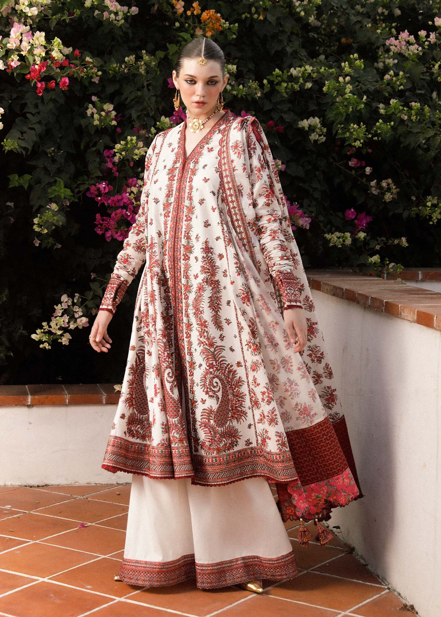 Safaid - Dupatta - Mix & Match